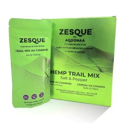 Mélange de graines Trail mix au chanvre sel & poivre