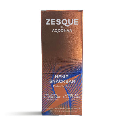 Snackbar chanvre dattes | ZESQUE