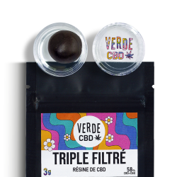 Résine CBD 3X TRIPLE FILTRÉ | VERDE CBD