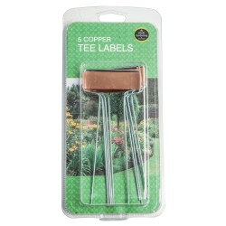 Étiquettes en cuivre lot de 5