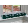 Lot de 3 Mini serres propagator High Dome