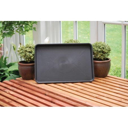 Plateau de jardin standard noir