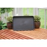 Plateau de jardin standard noir