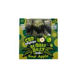 Sucette CBD pomme - 100 pcs...