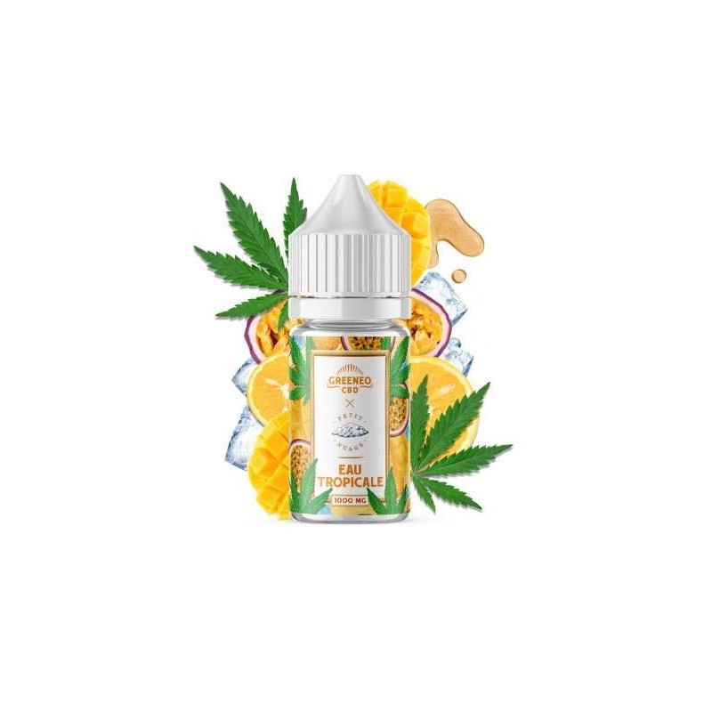 E-liquide CBD eau tropicale | Greeneo