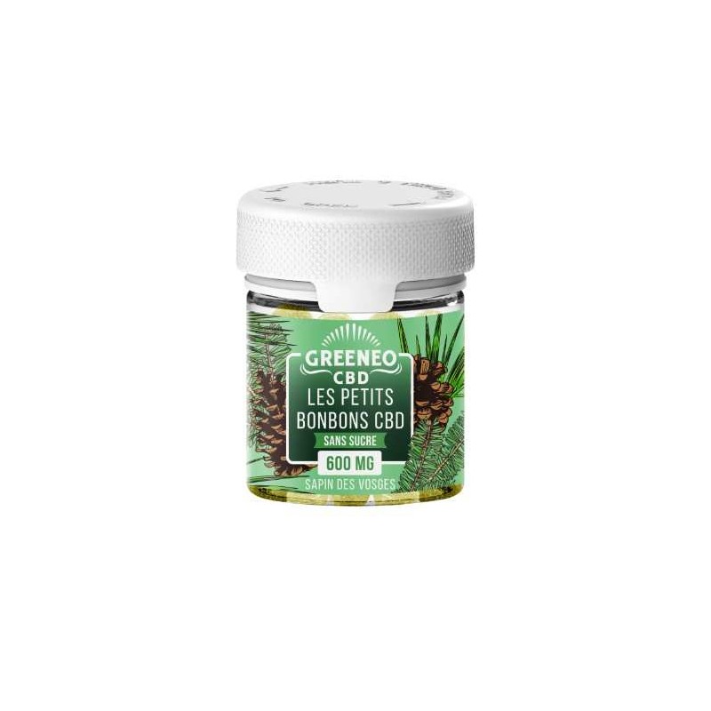 Bonbon CBD sapin des Vosges | GREENEO