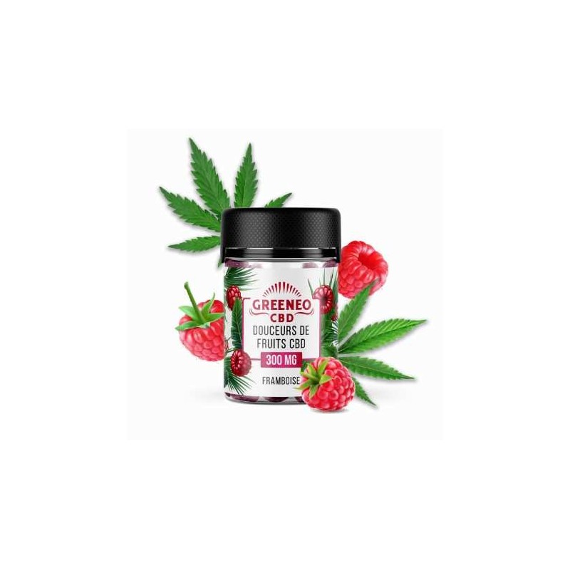 Bonbon CBD framboise | GREENEO