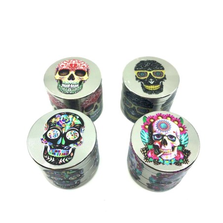 Grinder 40mm Hippie skull (Modèle 2)