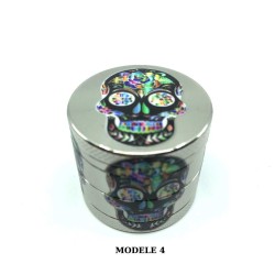 Grinder 40mm Hippie skull (Modèle 2)