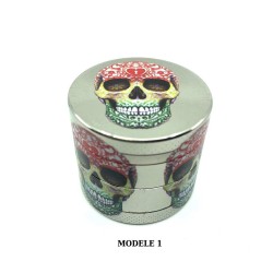 Grinder 40mm Hippie skull (Modèle 2)