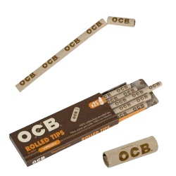 Filtres pré-roulés carton non-blanchi x 25 | OCB