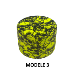 Grinder 50mm green skulls | FARO (Modèle 6)