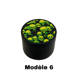 Grinder 50mm green skulls | FARO (Modèle 1)