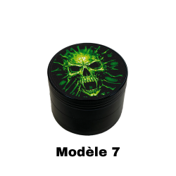 Grinder 50mm green skulls | FARO (Modèle 1)