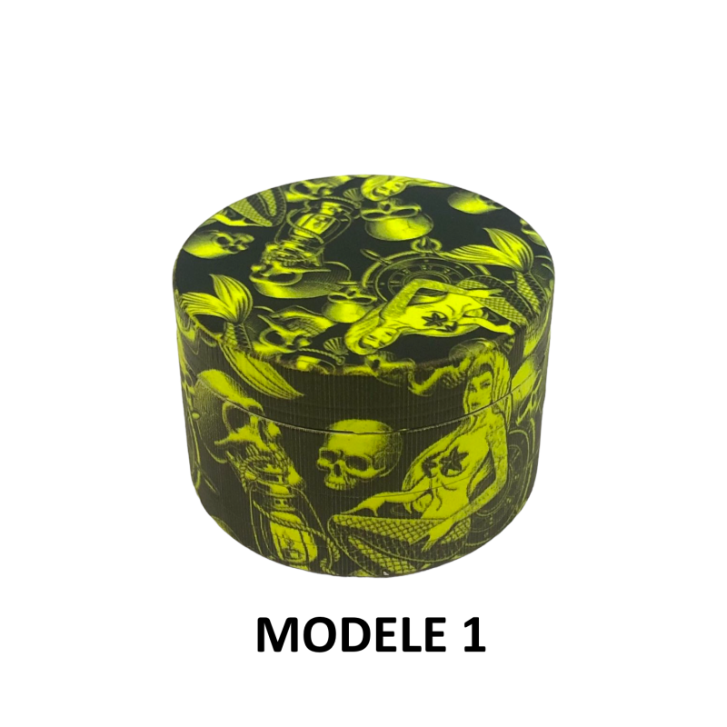 Grinder 50mm green skulls | FARO (Modèle 2)