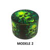 Grinder 50mm green skulls | FARO (Modèle 2)