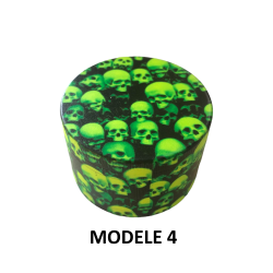 Grinder 50mm green skulls | FARO (Modèle 2)