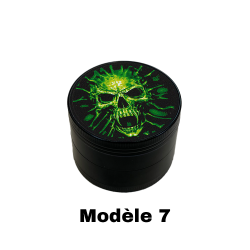 Grinder 50mm green skulls | FARO (Modèle 2)