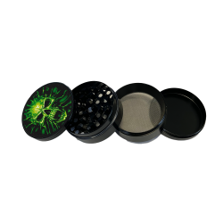 Grinder 50mm green skulls | FARO (Modèle 2)