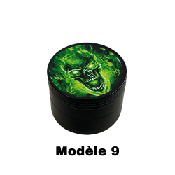 Grinder 50mm green skulls | FARO (Modèle 2)