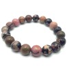 Bracelet Rhodonite Noire