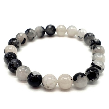 Bracelet Quartz Tourmaline (2 tailles)